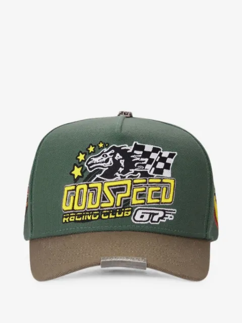GODSPEED Racing Club Members logo-embroidered cap
