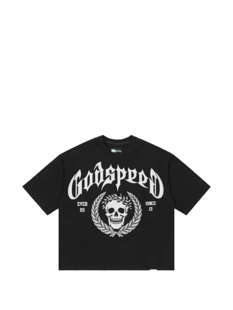 GODSPEED Victor Crest graphic-print T-shirt