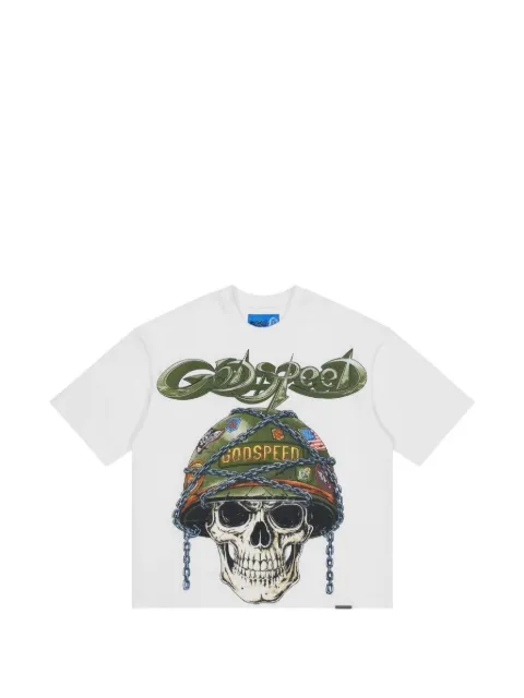 GODSPEED Badges of Honor graphic-print T-shirt