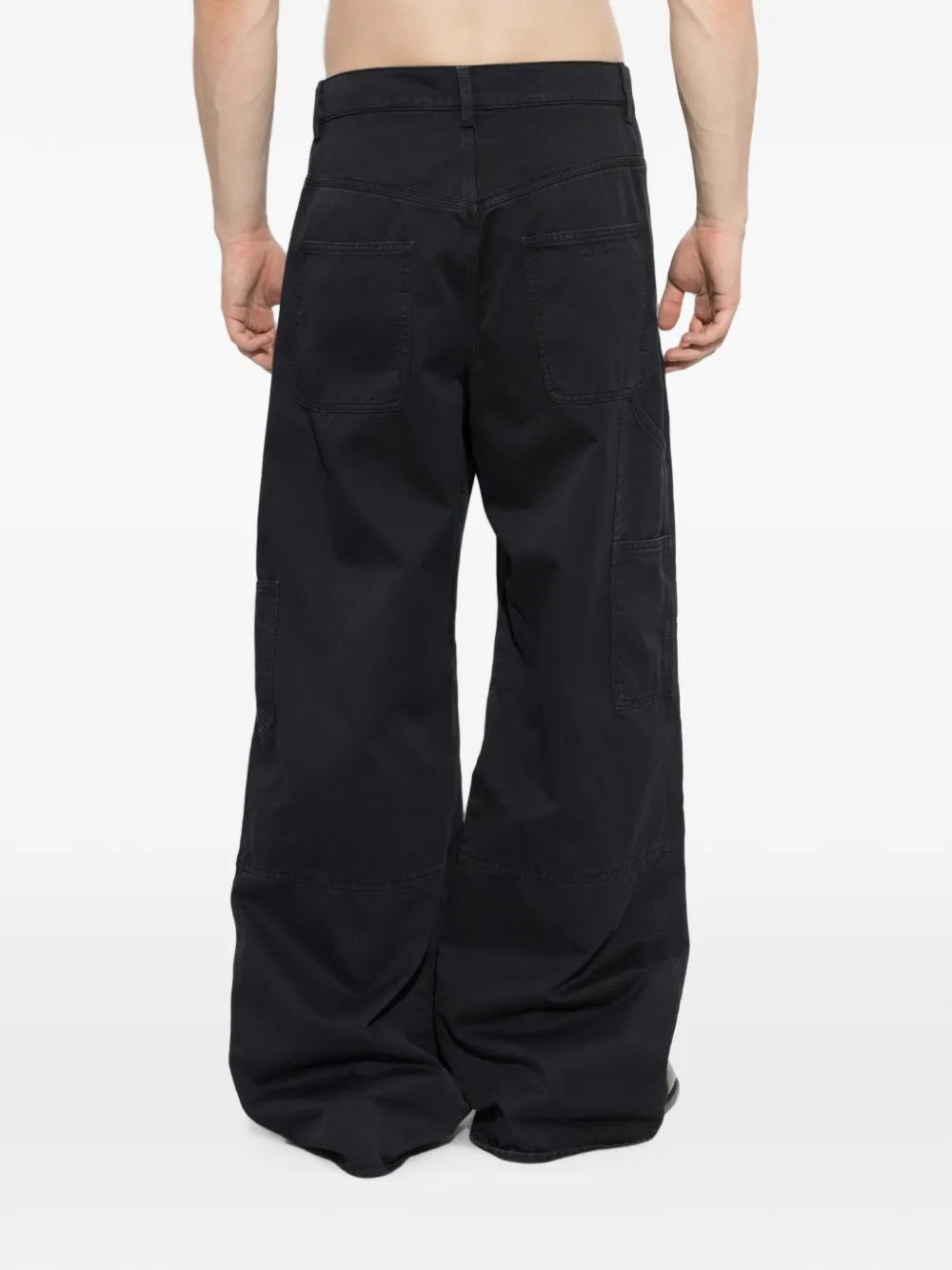 Marni Jeans met wijde pijpen Zwart