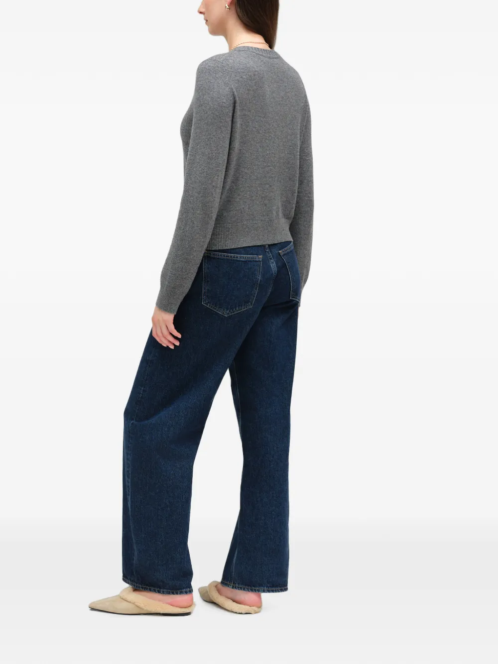 Chinti & Parker Vest met ronde hals Grijs