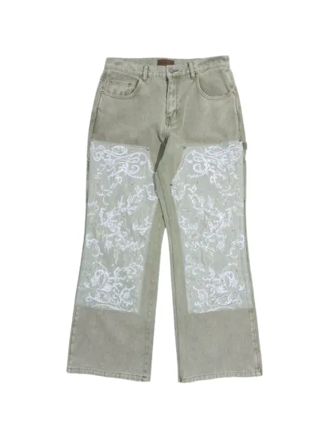 BIRTH OF ROYAL CHILD belt-loops jeans