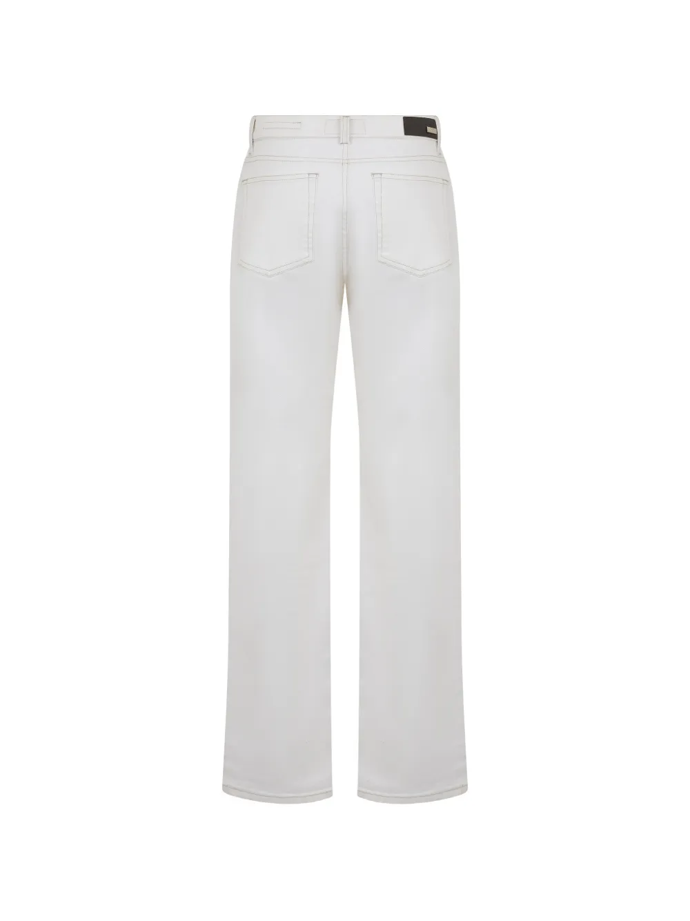 Moorer Straight jeans Wit