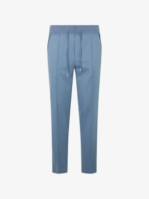 Moorer drawstring slim-fit track pants