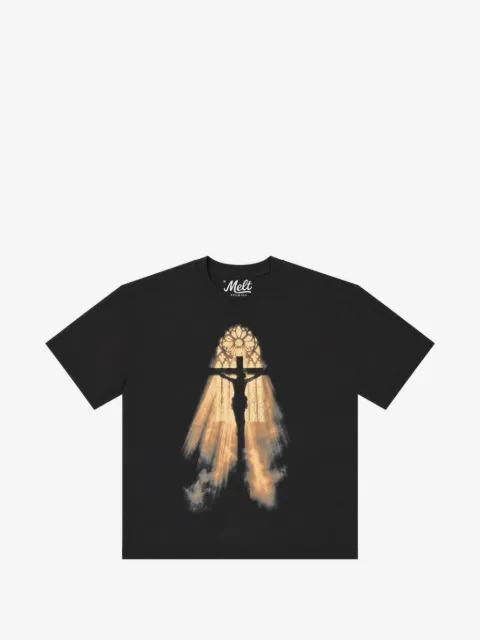 Melt graphic-print T-shirt