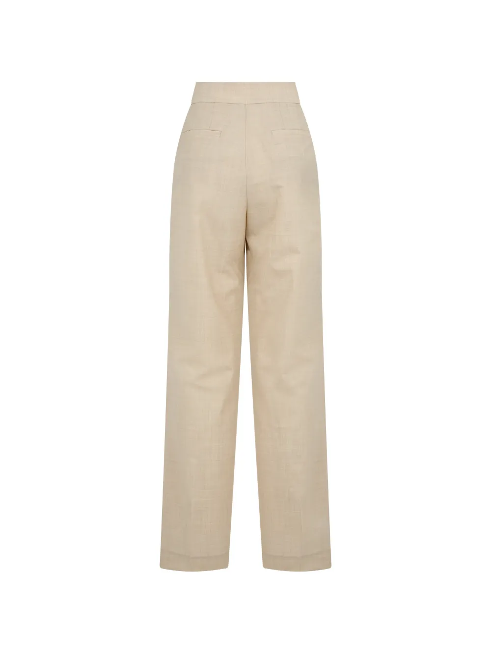 Moorer Broek met ceintuur Beige