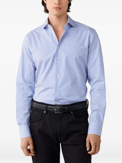 Hackett London chemise en coton à rayures