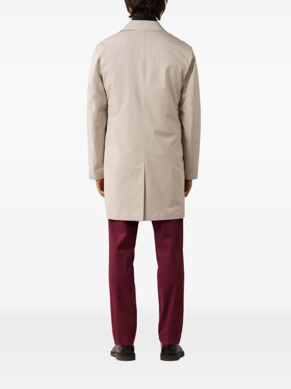 Hackett London Sloane Mac regenjas Beige