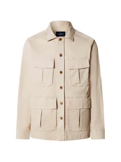 Hackett London four-pocket shirt jacket 