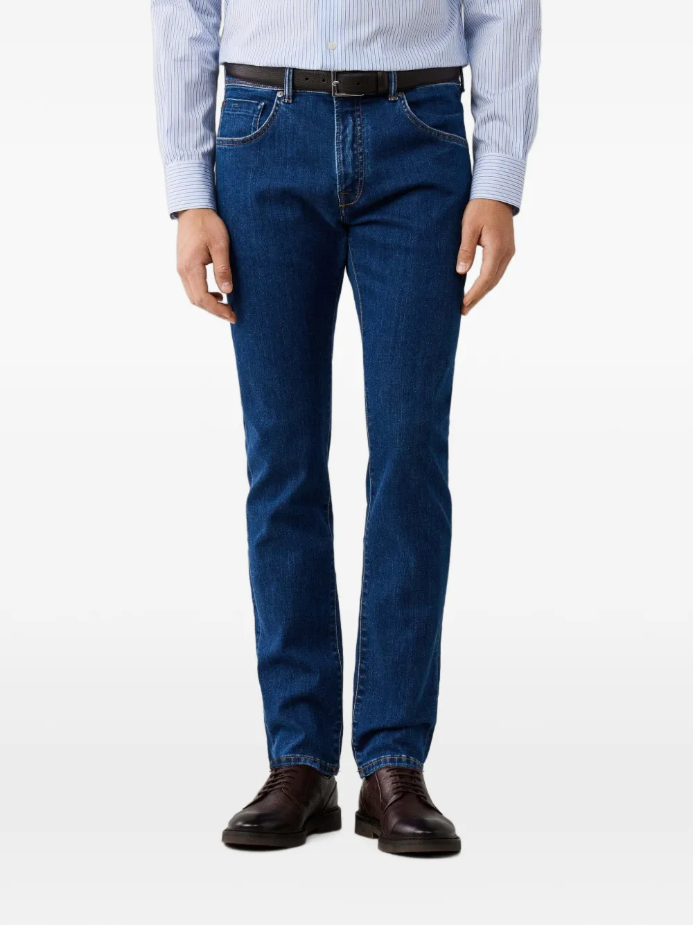 Hackett London Newburg slim-fit jeans Blauw
