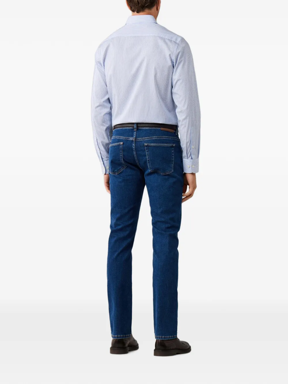 Hackett London Newburg slim-fit jeans Blauw