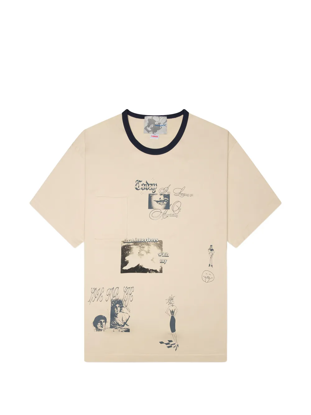 Jungles Jungles Graphic-print T-shirt In Neutrals