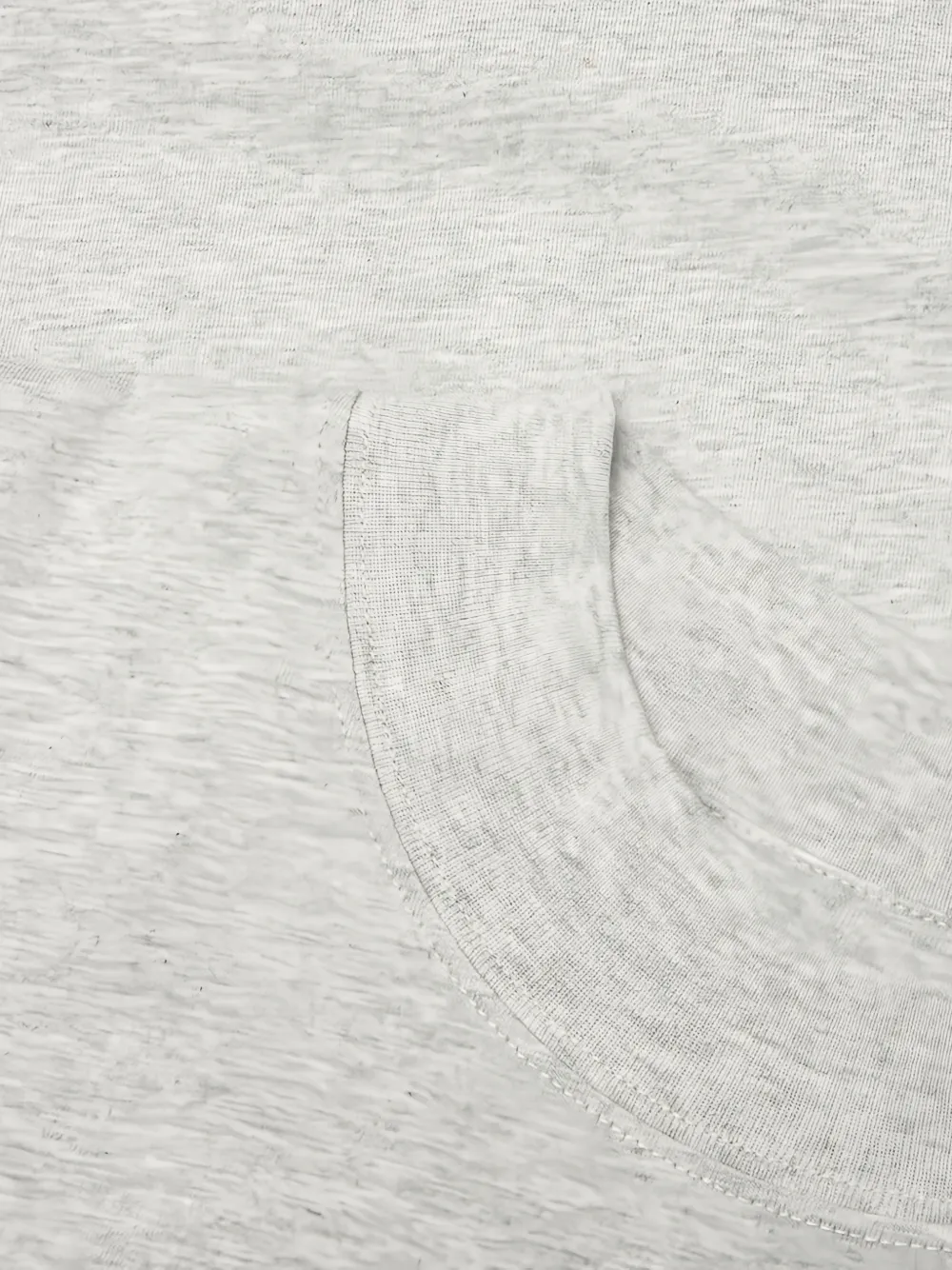 Jil Sander T-shirt met gedrapeerde hals Grijs