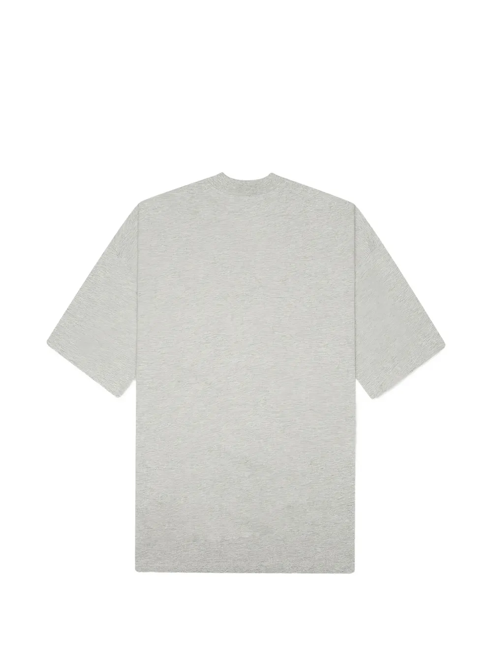 Jil Sander T-shirt met gedrapeerde hals Grijs