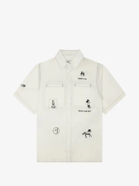 JUNGLES JUNGLES Hemd mit grafischem Print