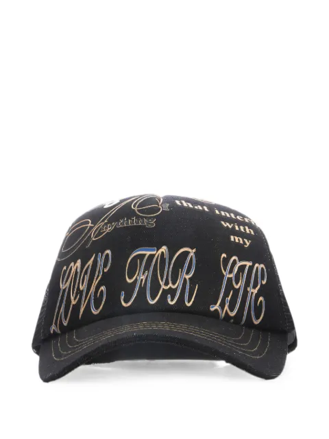 JUNGLES JUNGLES graphic-print cap