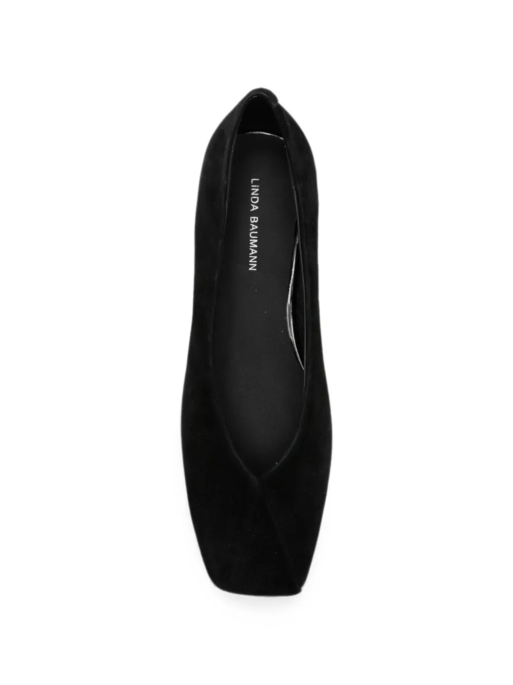 LINDA BAUMANN square-toe heeled pumps Zwart