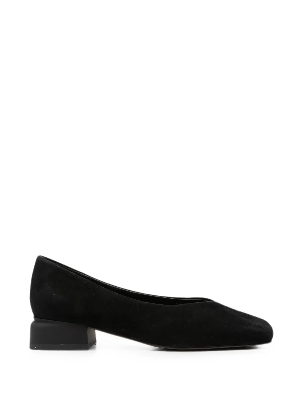 LINDA BAUMANN square-toe heeled pumps Zwart