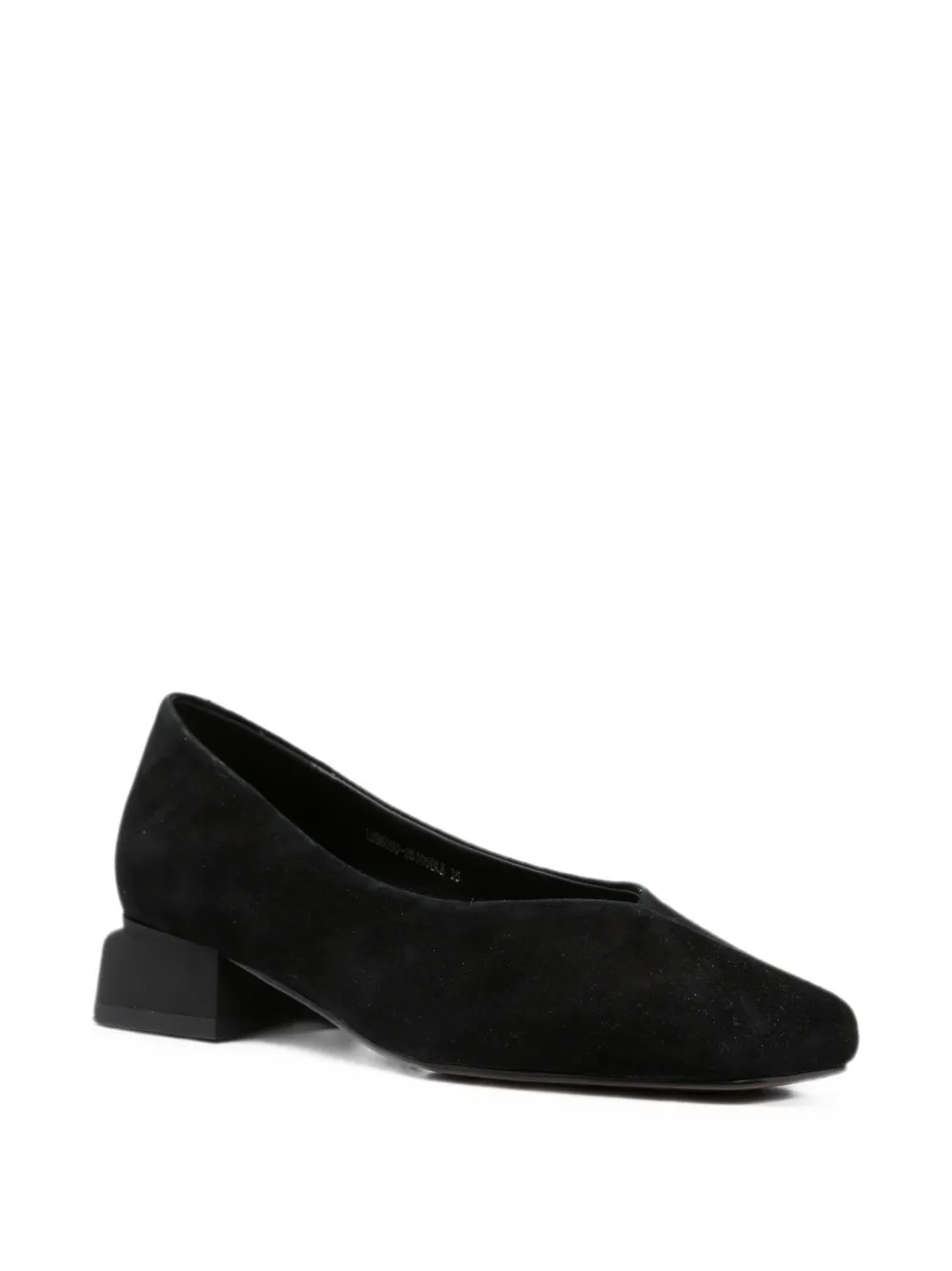 LINDA BAUMANN square-toe heeled pumps Zwart