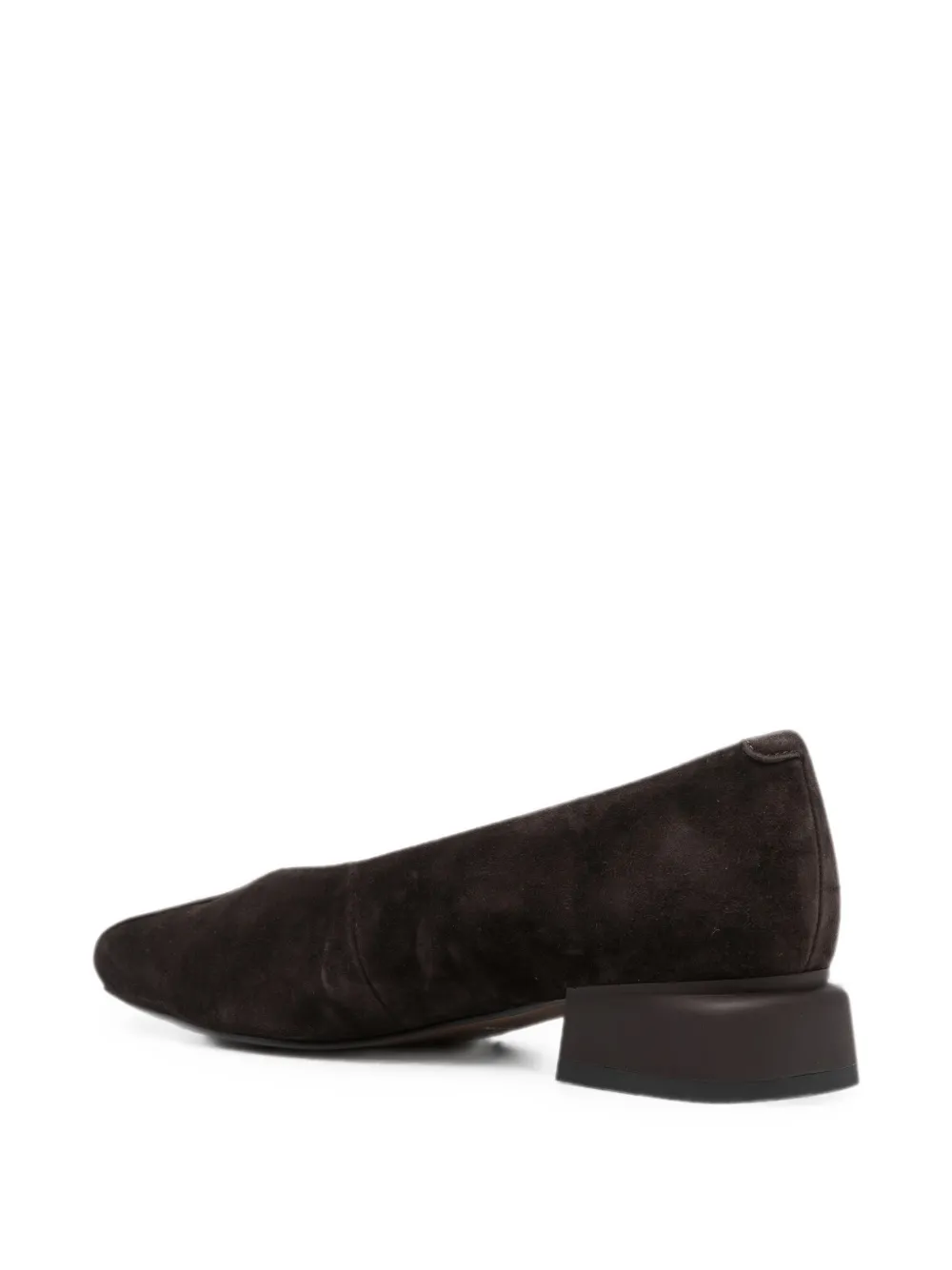 LINDA BAUMANN suede crossover-strap pumps Bruin