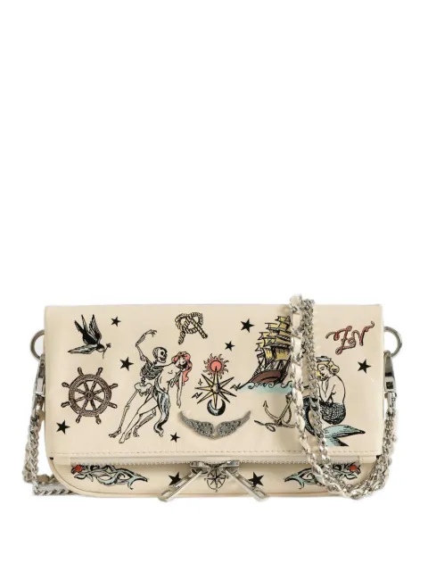 Zadig&Voltaire mini Rock tattoo clutch bag