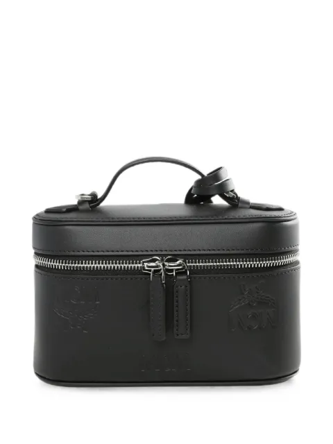MCM Aren Leather Mini Crossbody Bag "Black"