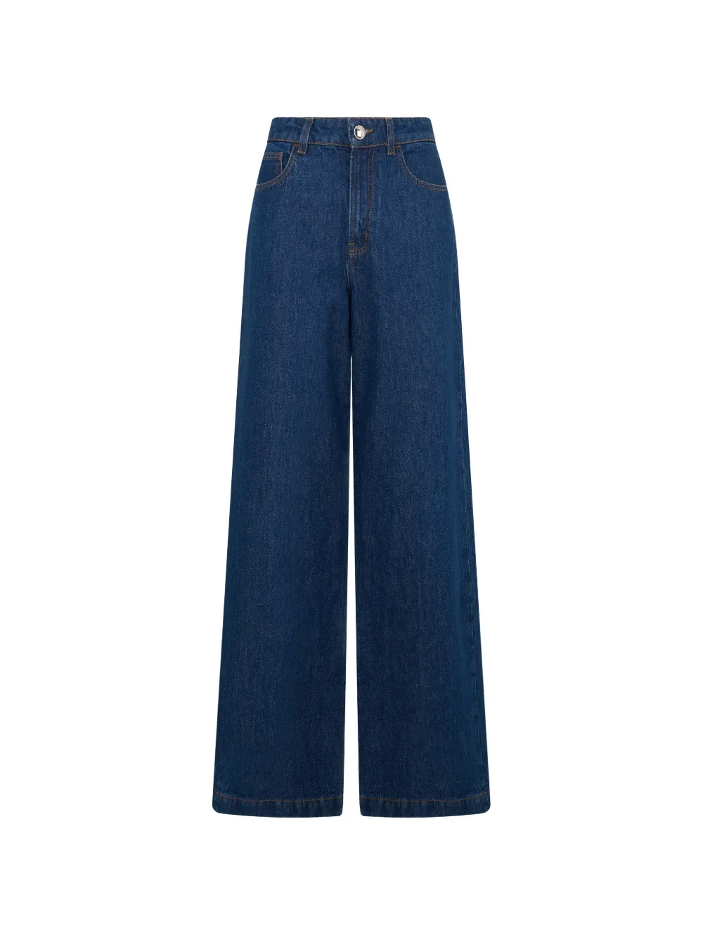 Moorer wide-leg jeans - Blu