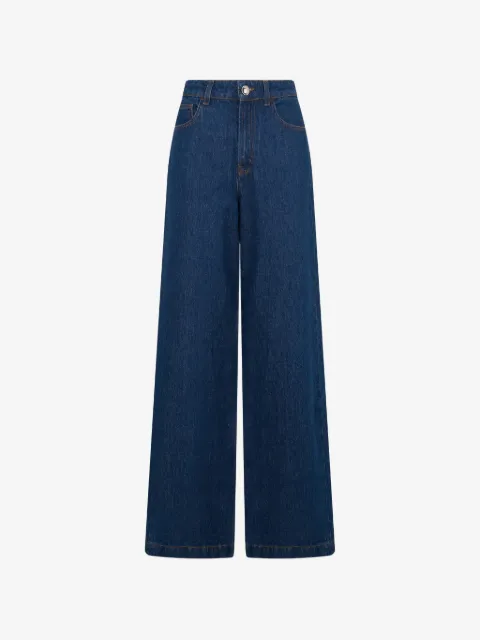 Moorer wide-leg jeans