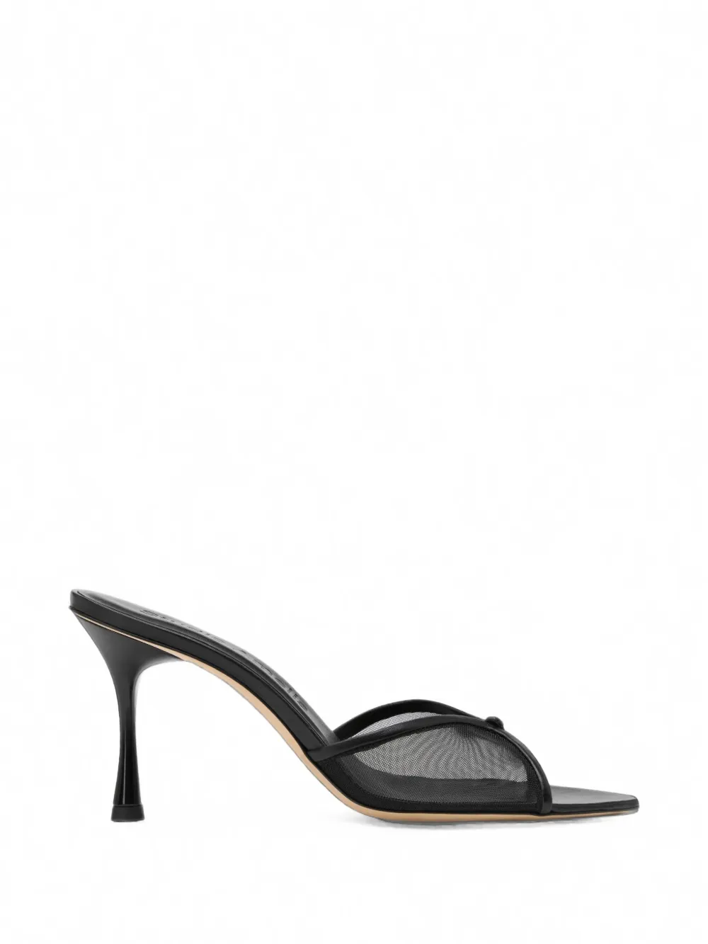 Studio Amelia Jacques sandalen met mesh vlak Zwart