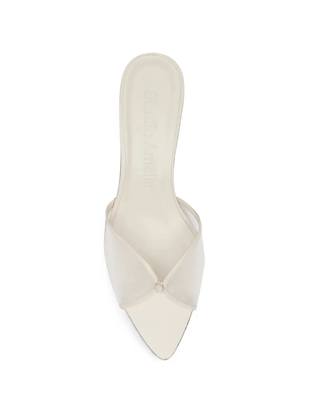 Studio Amelia Jacques 50 sandalen met mesh vlak Wit