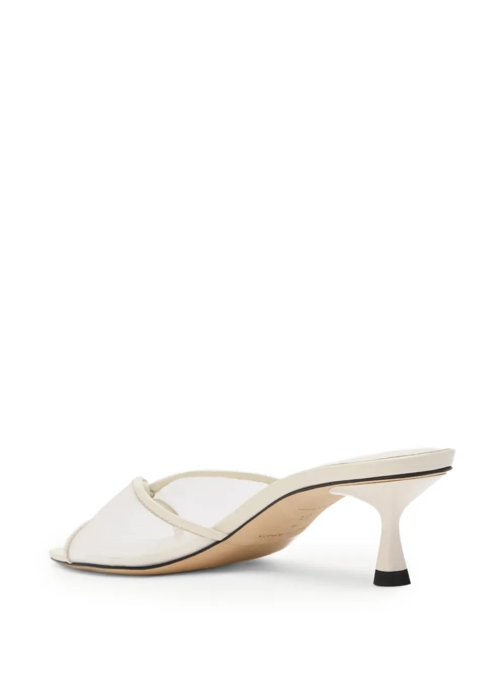 Studio Amelia Jacques 50 sandalen met mesh vlak Wit
