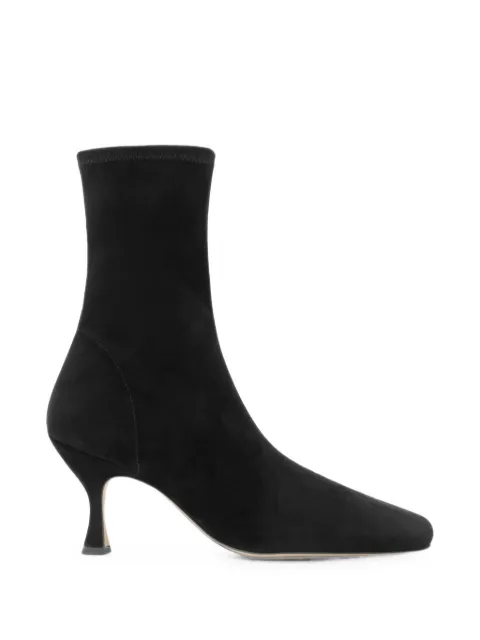 Studio Amelia Rogue square-toe ankle boots