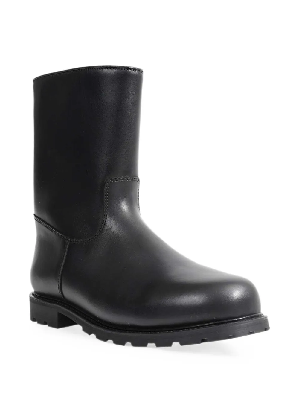Ludwig Reiter Arlberg bark-tanned leather boots Zwart