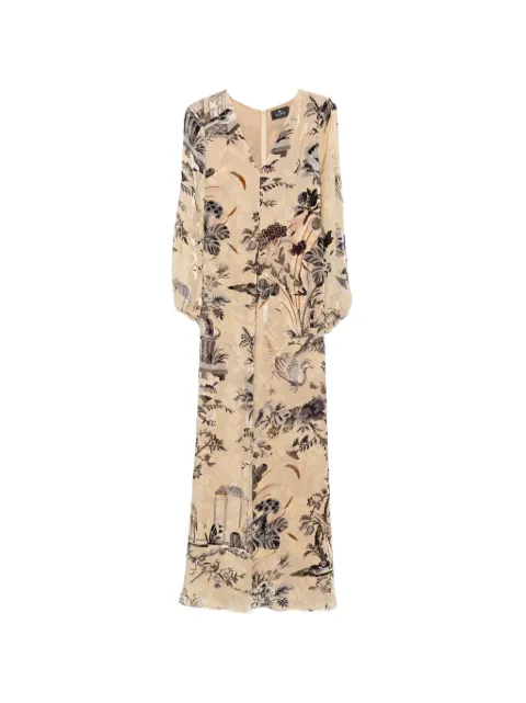 ETRO floral-print maxi dress