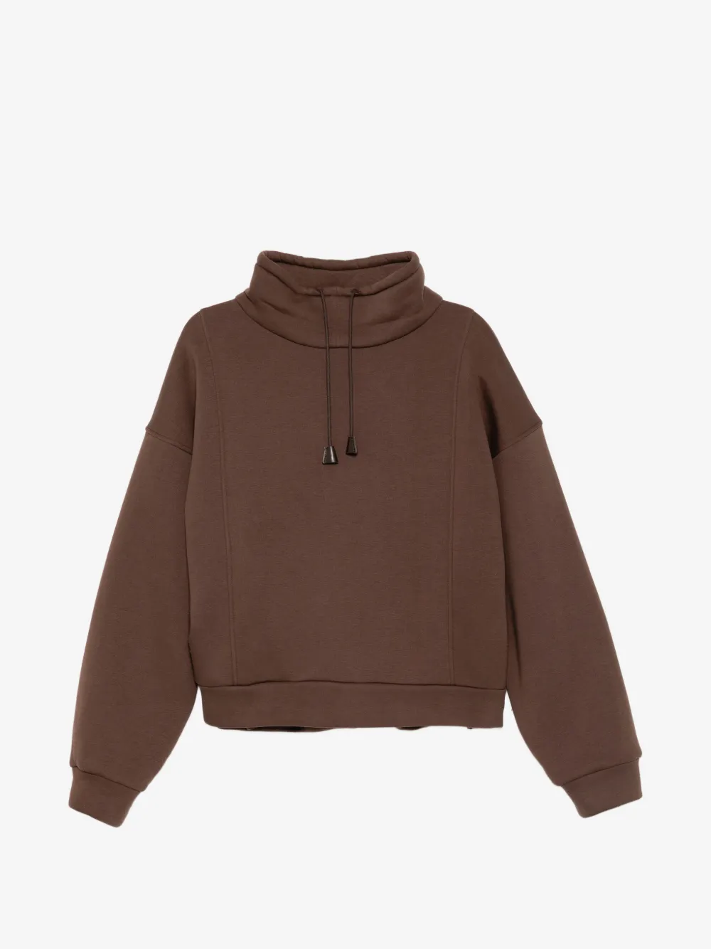 Hed Mayner drawstring sweatshirt | Brown | Image 1