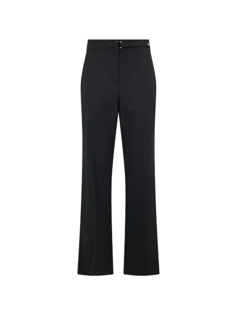 Moorer belted wide-leg trousers