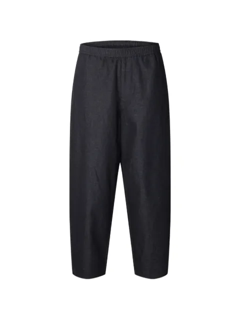 SELECTED elastic-waistband trousers