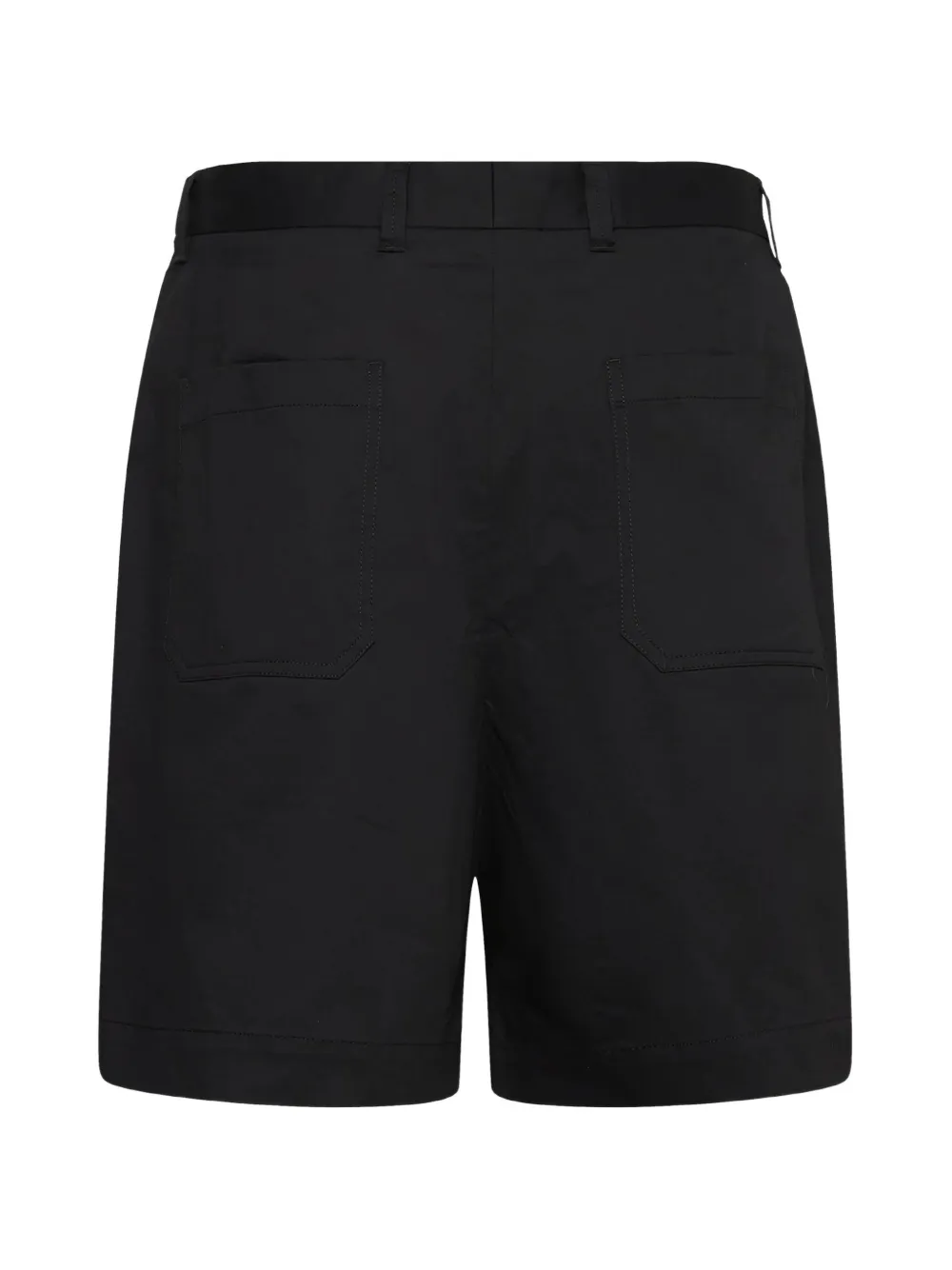 SELECTED Shorts met riemlussen Zwart