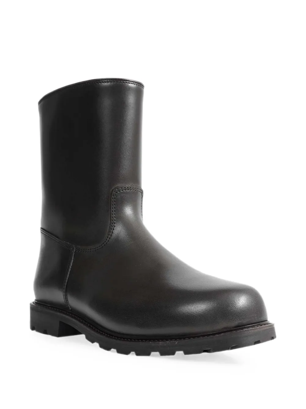 Ludwig Reiter Arlberg bark-tanned leather boots Zwart