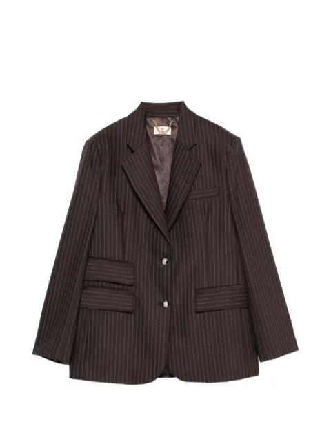 Elisabetta Franchi pinstriped jacket in cool wool