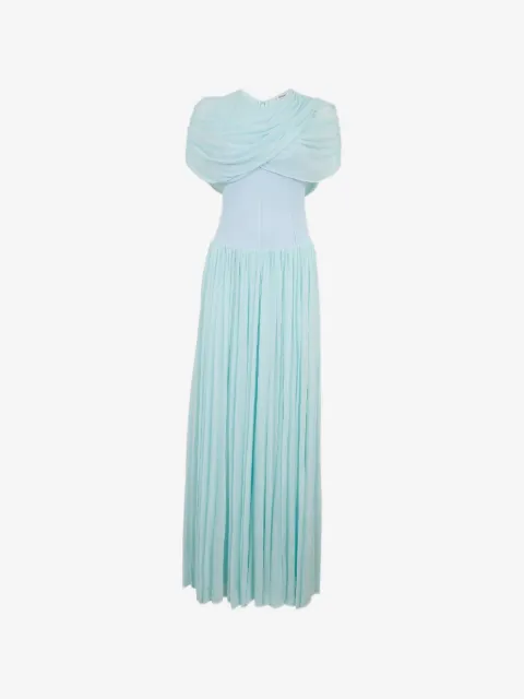 SIMKHAI  Nancie draped maxi dress