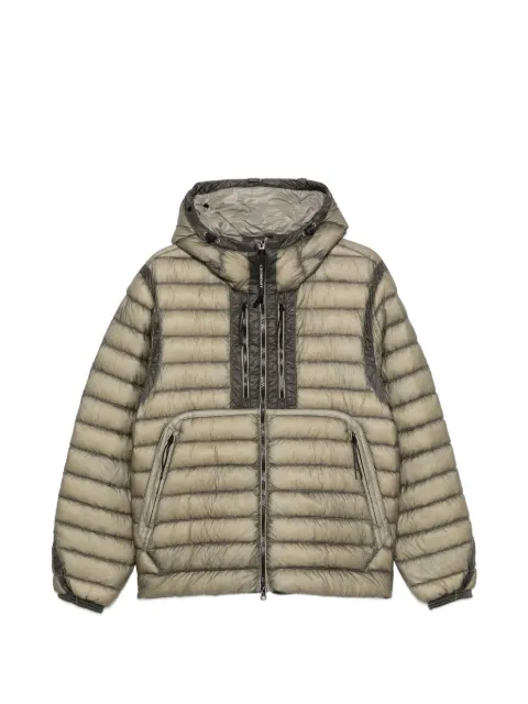 C.P. Company Goggle-detail quilted jacket