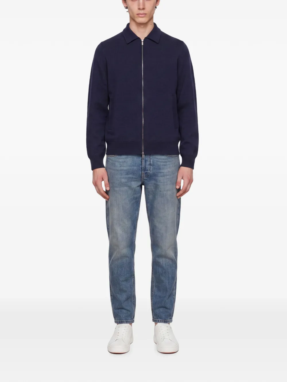 Lardini Jack met rits Blauw