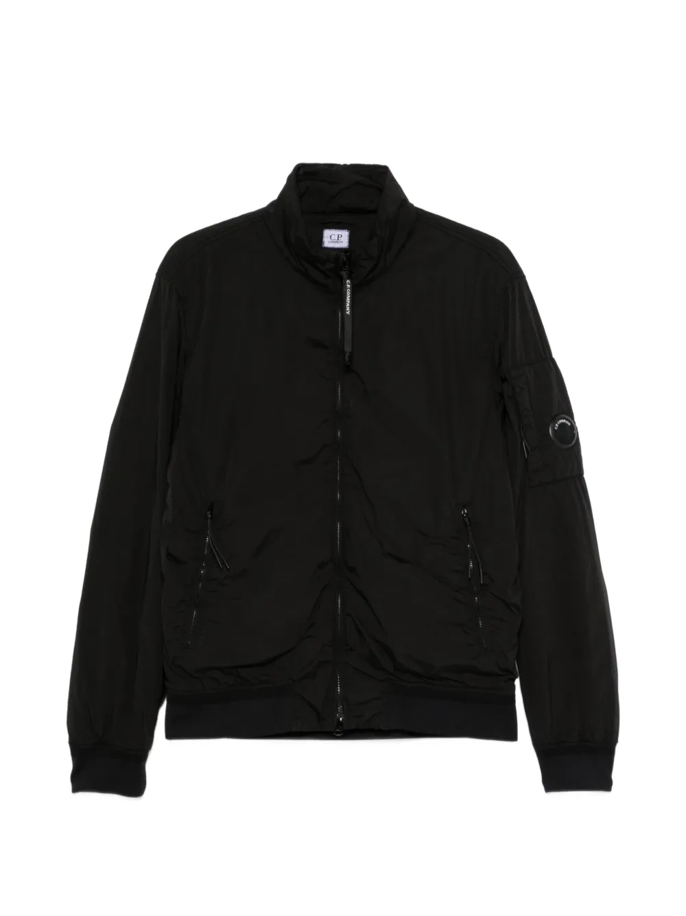 C.P. Company Lens-detail bomber jacket - Nero