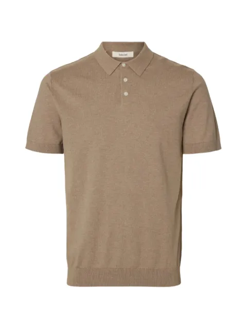 SELECTED short-sleeves polo shirt