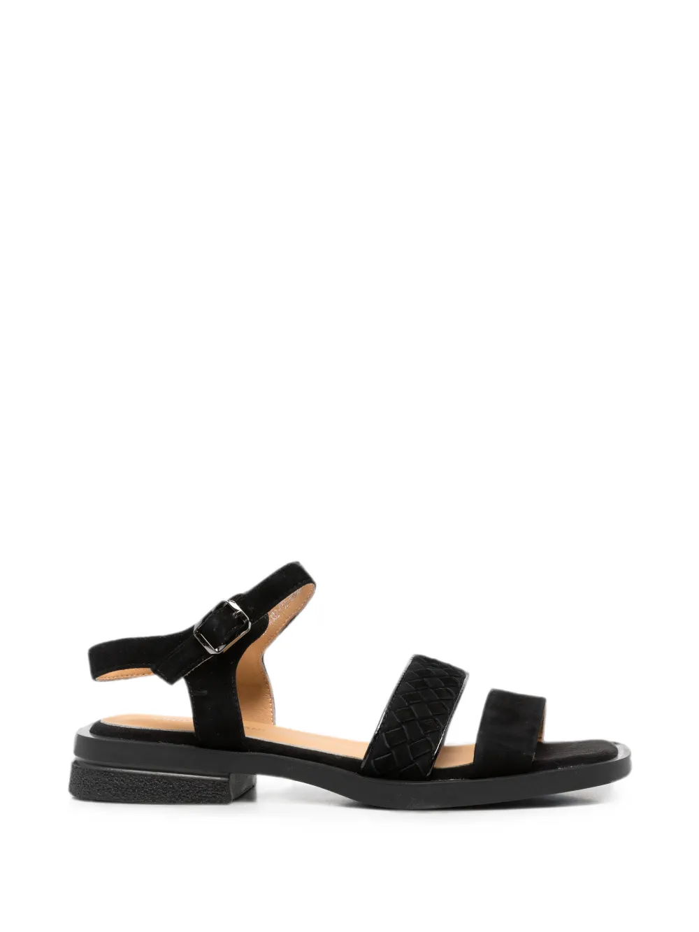 LINDA BAUMANN woven-strap buckle-fastening sandals