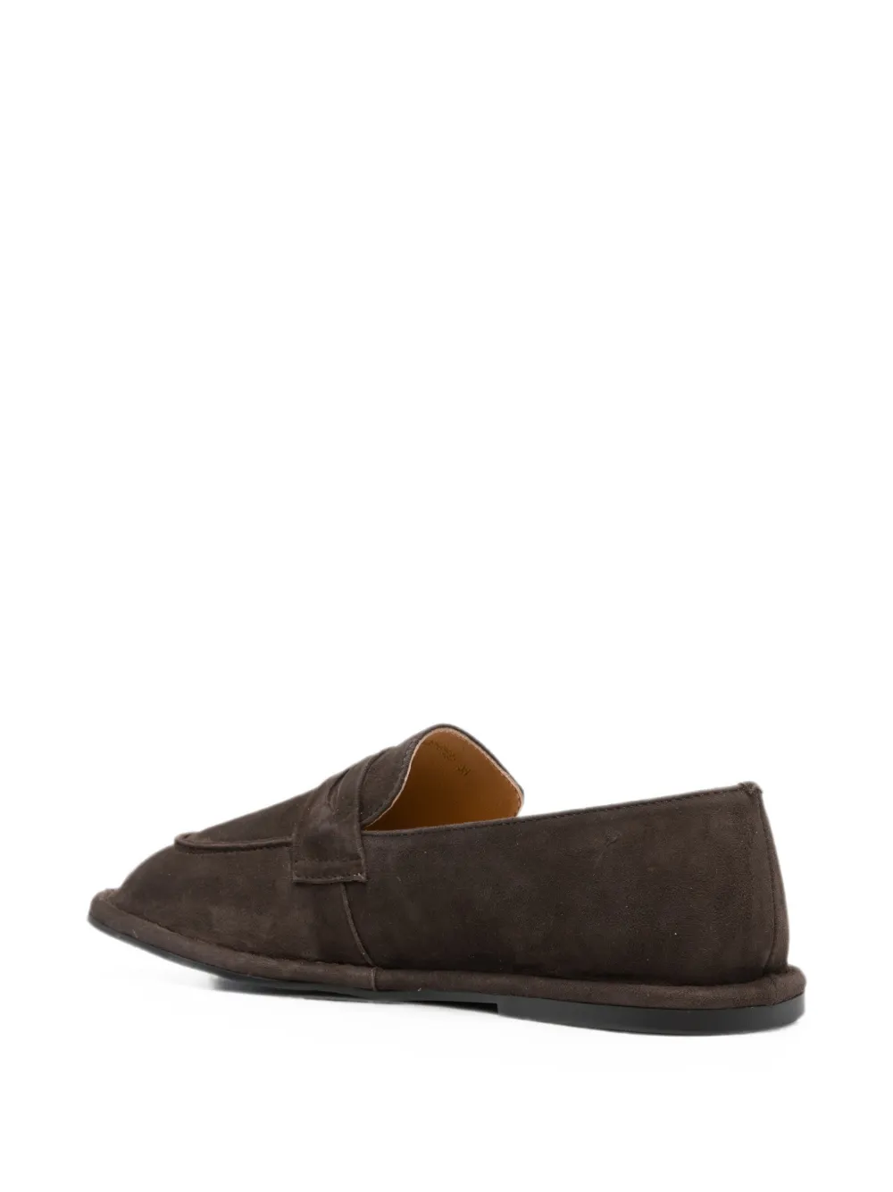 LINDA BAUMANN suede penny loafers Bruin