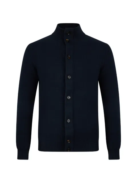 Moorer Arquato cashmere high-neck cardigan