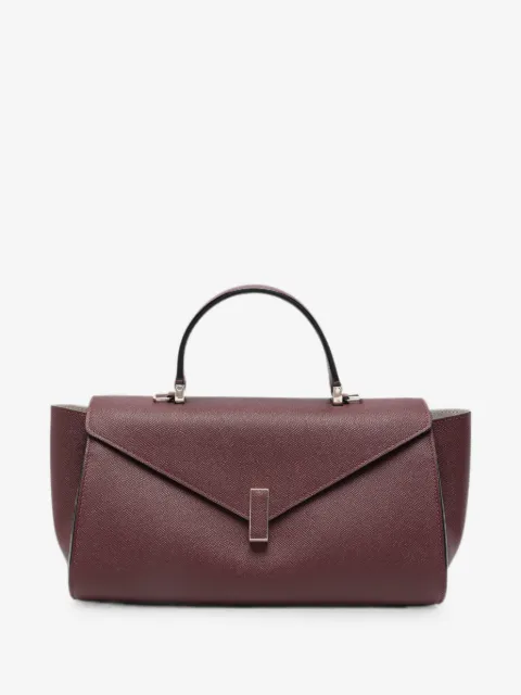 Valextra Brera leather tote bag