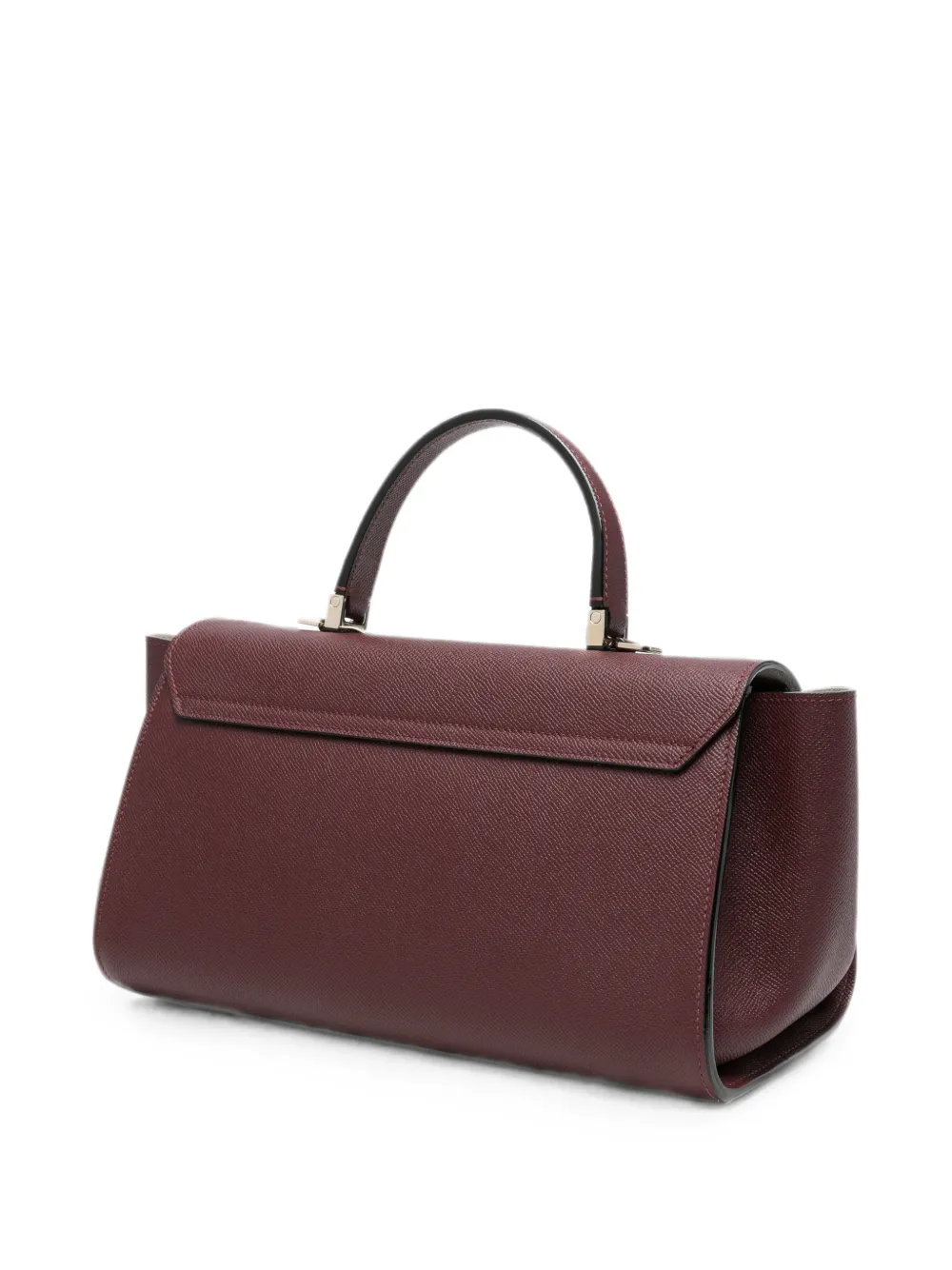 Valextra Brera leren shopper Rood